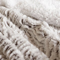 Ardor Faux Fur Bear 3 Piece Comforter Set Single/Double - Soft Sherpa Reverse - SuperSaverAU - view 2