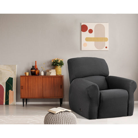 Elan Couch Cover Steel One Seater Extra-Stretch with Diamond Pattern - SuperSaverAU - view 1