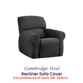 Elan Couch Cover Steel One Seater Extra-Stretch with Diamond Pattern - SuperSaverAU - view 2