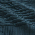 Ardor Finley Navy 3 Pcs Quilted Coverlet Set Queen/King - Geometric Design - SuperSaverAU - view 4