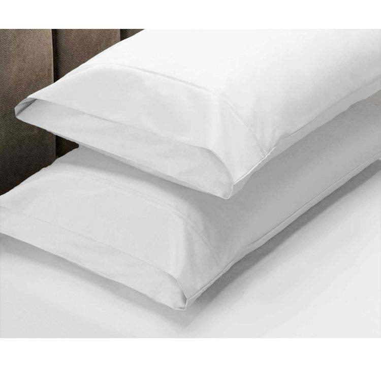 Apartmento King 225TC Polyester Cotton Fitted Sheet + 2 Pillowcases - White - SuperSaverAU - view 1