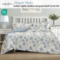 Algodon Abigail Multi Cotton Jacquard Quilt Cover Set – King