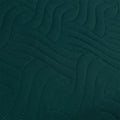 Ardor Asher Deep Teal Embossed Quilt Cover Set – Queen