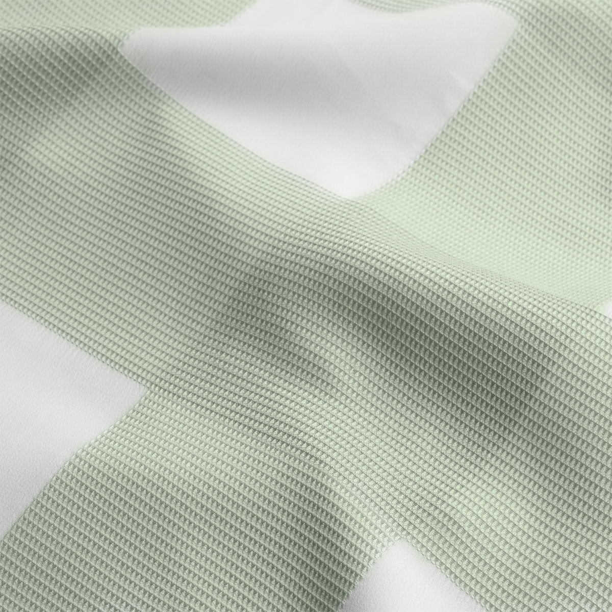 Ardor Ashlea Sage Waffle Check Quilt Cover Set – King