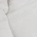 Ardor Avena White Floral Jacquard Quilt Cover Set – Queen