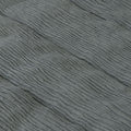 Ardor Charcoal Crinkled Texture Quilt Cover Set King - Textured Design - SuperSaverAU - view 2