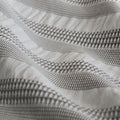 Ardor Cove Charcoal Seersucker Waffle Quilt Cover Set King - Vertical Stripes - SuperSaverAU - view 3