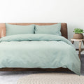 Ardor Eucalyptus Soft Embossed Quilt Cover Set King - Luxury & Practical Design - SuperSaverAU - view 1