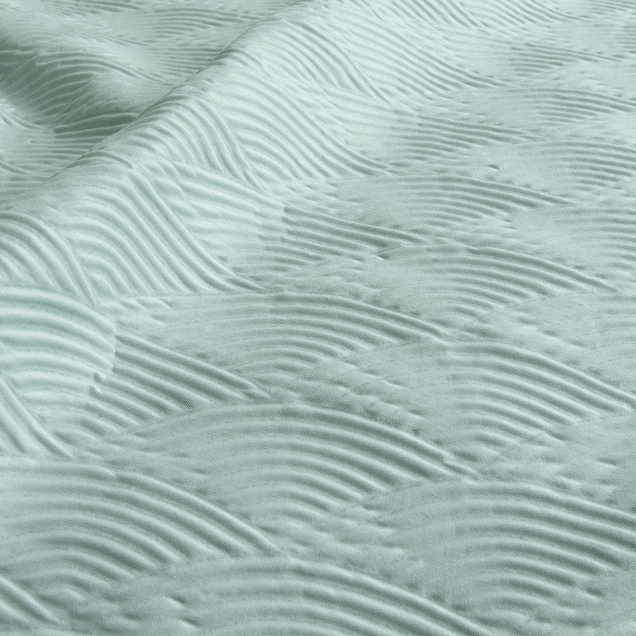 Ardor Everly Eucalyptus Soft Embossed Quilt Cover Set Queen - Luxury Design - SuperSaverAU - view 1
