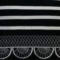 Ardor Evie Black Quilt Cover Set King - 225 Thread Count, Grosgrain Ribbon, Embroidery - SuperSaverAU - view 2