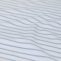 Ardor Frankie Blue Stripe Yarn Dyed Reversible Quilt Cover Set King - SuperSaverAU - view 2