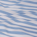 Ardor Frankie Blue Stripe Yarn Dyed Reversible Quilt Cover Set Queen - SuperSaverAU - view 3
