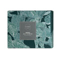 Ardor Indra Teal Palm Leaf Quilt Cover Set – King