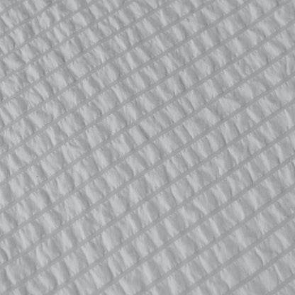 Ardor Ingrid Silver Seersucker Stripe Quilt Cover Set King