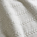 Ardor Quilt Cover Set King - Natural Jersey Marle, Textured Design, 2 Pillowcases - SuperSaverAU - view 3