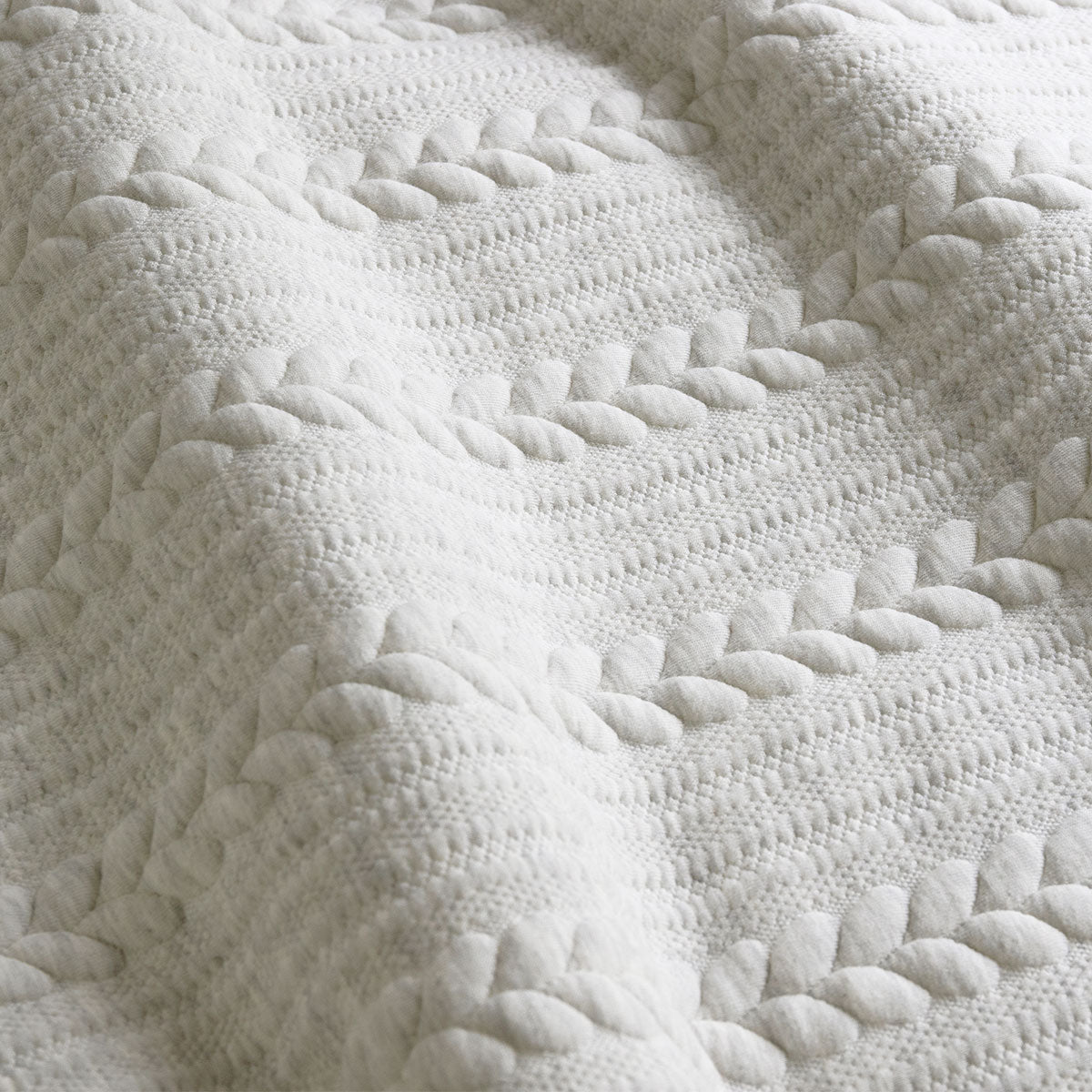 Ardor Quilt Cover Set King - Natural Jersey Marle, Textured Design, 2 Pillowcases - SuperSaverAU - view 3