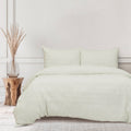 Ardor Quilt Cover Set Queen - Natural Jersey Marle, Textured Design, 350GSM - SuperSaverAU - view 1