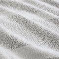Ardor Chenille Textured Grey Quilt Cover Set King - Soft Striped Fabric - SuperSaverAU - view 3