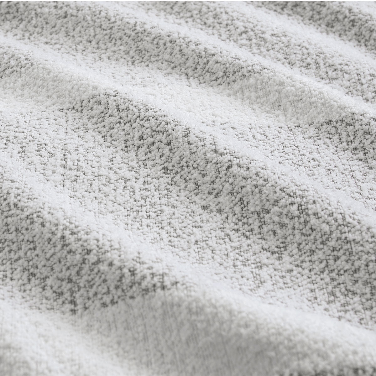 Ardor Chenille Textured Grey Quilt Cover Set King - Soft Striped Fabric - SuperSaverAU - view 3