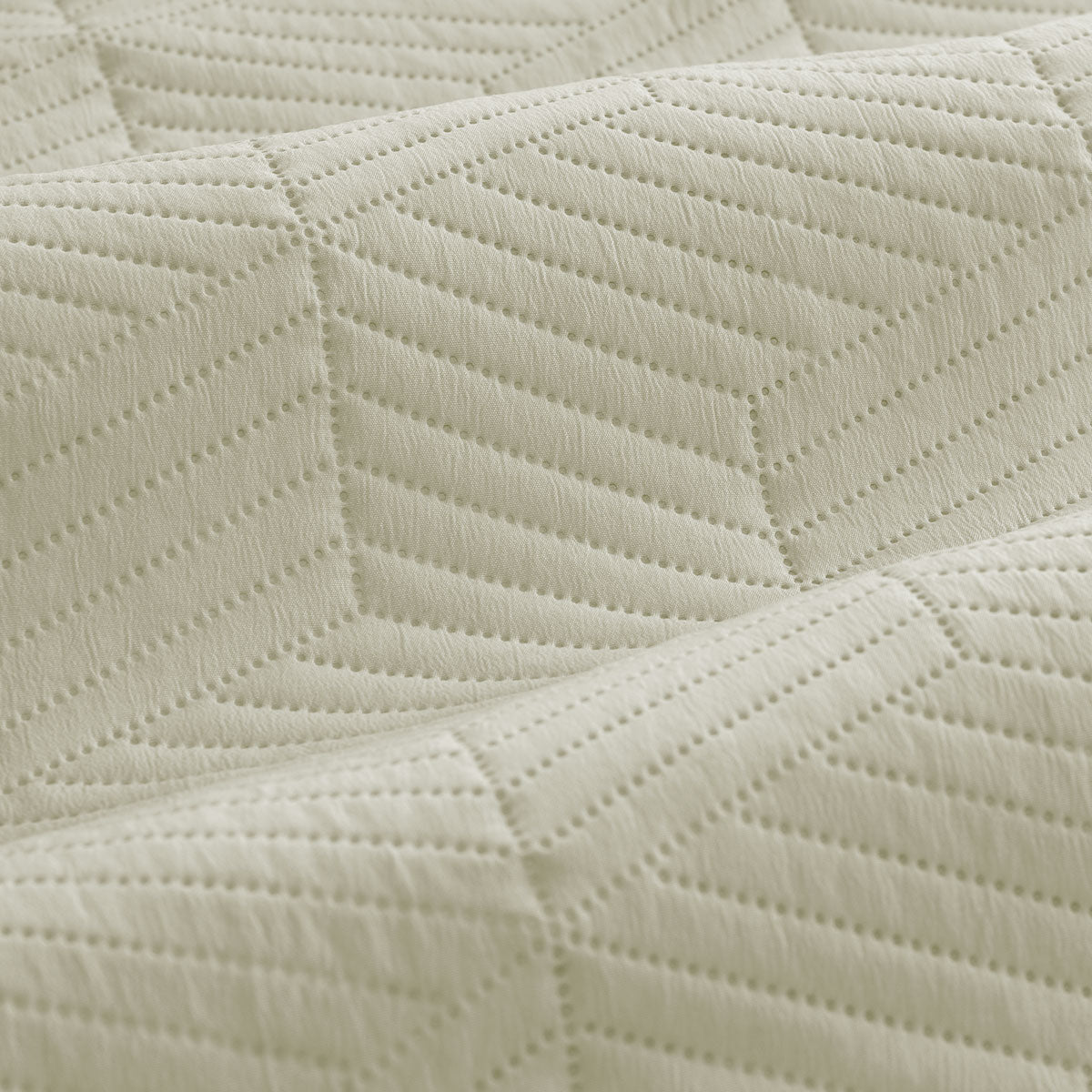 Ardor Quilt Cover Set Queen - Maxwell Tan Embossed Vintage Washed, Diamond Pattern - SuperSaverAU - view 3