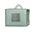 Ardor Quilt Cover Set King - Molly Palm Green Quilted Tropical Design - SuperSaverAU - view 3