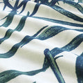 Ardor Paradise Palms Blue Quilt Cover Set Queen - Palm Leaves Print, Polyester Cotton - SuperSaverAU - view 2