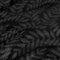 Ardor Rui Black Embossed Velvet Quilt Cover Set – King
