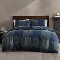 Ardor Sommers Dark Khaki Cotton Flannelette Quilt Cover Set King - SuperSaverAU - view 1