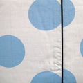 Apartmento Spot Blue Quilt Cover Set - Circular Print Design - King Size 245x210 cm - SuperSaverAU - view 3