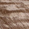 Ardor Vivienne Champagne Crushed Velvet Quilt Cover Set Queen - Textured Design - SuperSaverAU - view 2