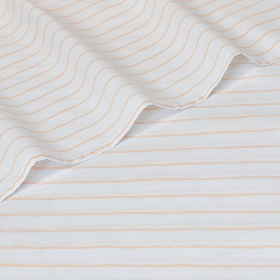 Jelly Bean Kids Striped Polyester Cotton Sheet Set Watermelon - Single - SuperSaverAU - view 1