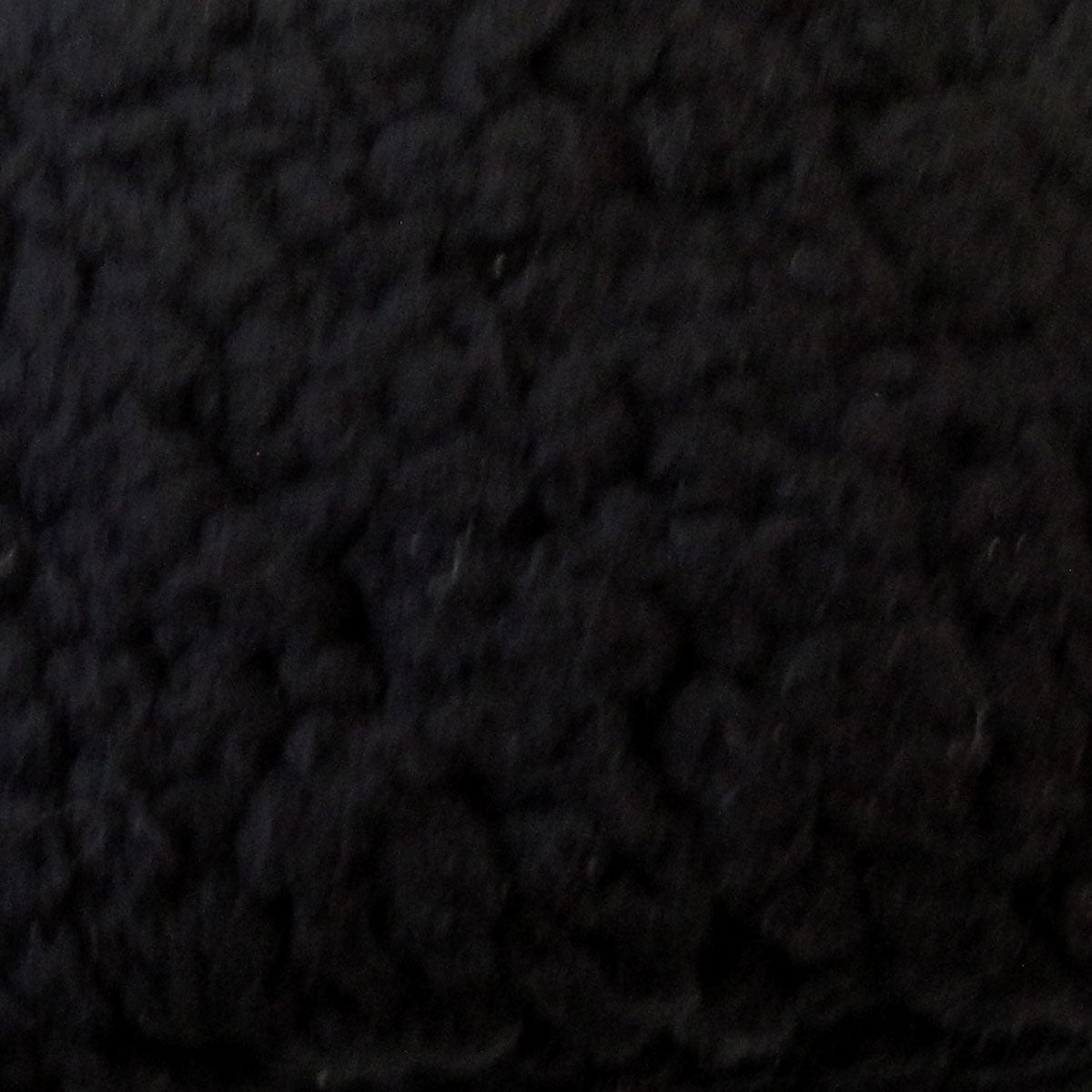 Ardor Black Sherpa Fleece Throw Rug 130 x 150cm - Soft & Cozy Home Decor - SuperSaverAU - view 3