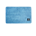 Asha Anti Slip Bath Mat 50 x 80 cm - Frost Blue, Solid Colour Design - SuperSaverAU - view 1
