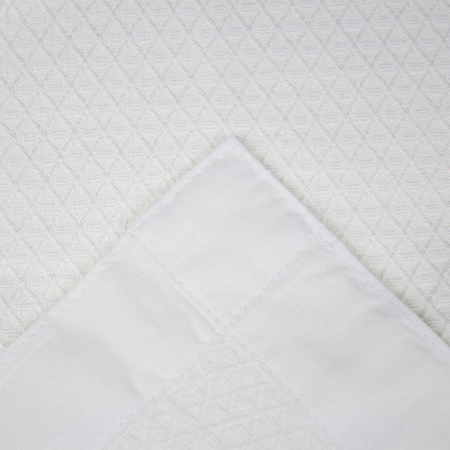 Kidz Kiss Bamboo Waffle Blanket 120x80cm - 100% Rayon Bamboo, Soft & Breathable - SuperSaverAU - view 1