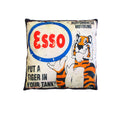 Australian Mancave Retro ESSO Upright Tiger Cushion - 40 x 40cm