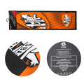 A-League Orange Brisbane Roar Rubber Back Bar Runner 25 x 89 cm - SuperSaverAU - view 1