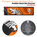 A-League Orange Brisbane Roar Rubber Back Bar Runner 25 x 89 cm - SuperSaverAU - view 2