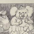 May Gibbs Set of 2 Mrs Bear's Party Cotton Tea Towels 50 x 70 cm - SuperSaverAU - view 3
