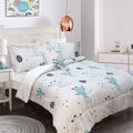 Ramesses 5 Piece Kids Comforter Set Cactus, Single, Quilted Microfiber - SuperSaverAU - view 1