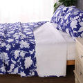 Ramesses Spring Blue 3 Pcs Bamboo Blend Reversible Comforter Set King - SuperSaverAU - view 2