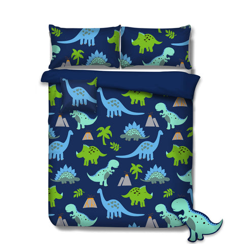 Ramesses Dinosaur Kids Adventure 5 Piece Comforter Set - Double