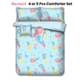 Ramesses Mermaid Kids Adventure 5 Piece Comforter Set - Double