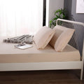 Ramesses 1000TC Linen Bamboo Fitted Sheet Combo Set - Linen Double