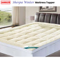 Ramesses 1600GSM Sherpa Winter Mattress Topper King - Hypoallergenic, Machine Washable - SuperSaverAU - view 2