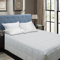 Shangri La Bamboo Blend Microfiber Box End Quilt Silver - Single, Soft & Breathable - SuperSaverAU - view 1