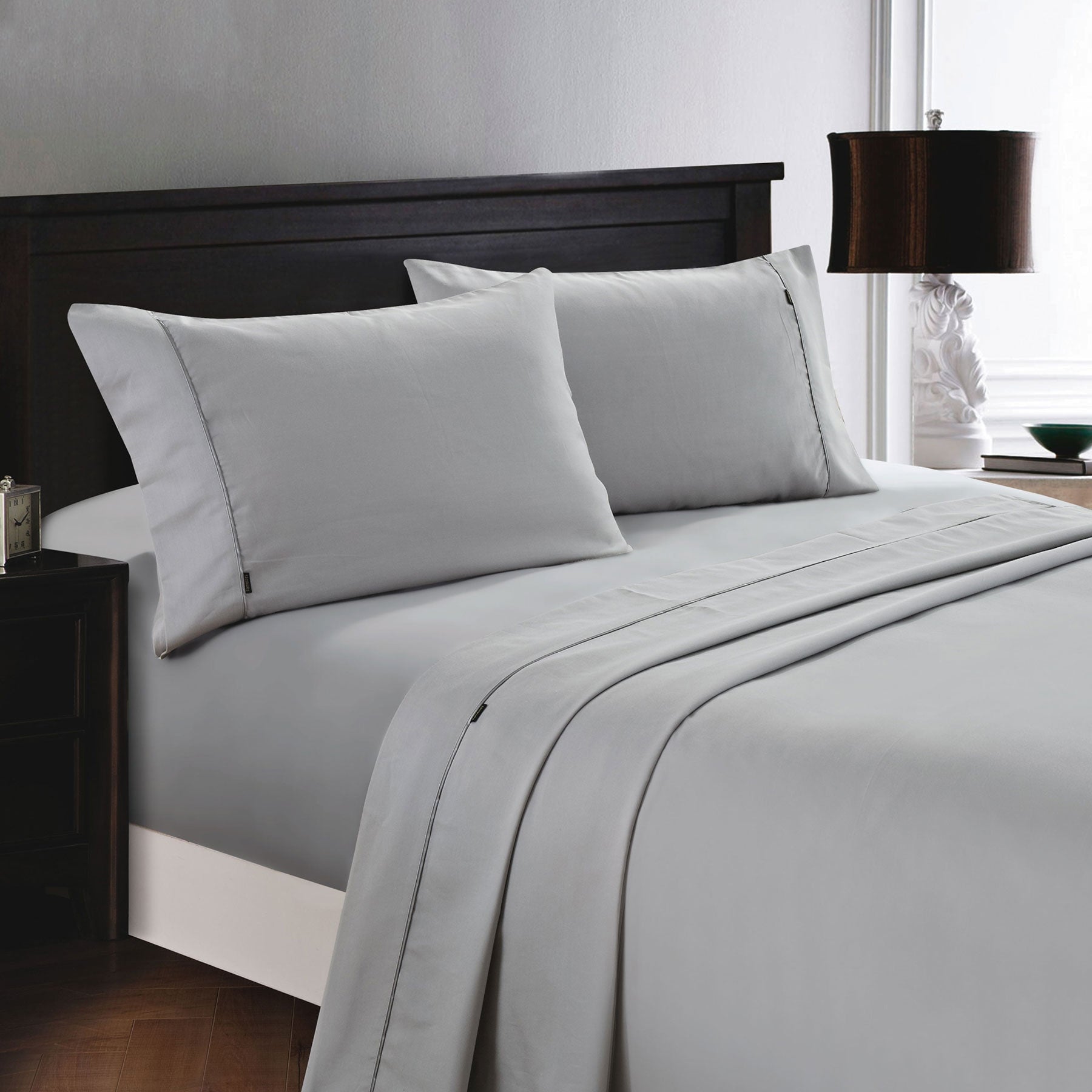 Deluxe Linen 1200TC Cotton Rich Sheet Set - Natural, King Single