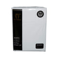 Ramesses 800TC Cotton Sateen Sheet Set White King - Oeko-Tex, Elasticised Fitted - SuperSaverAU - view 1