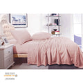 Shangri La Cashmere Touch Micro Flannelette Sheet Set – Dusty Pink King