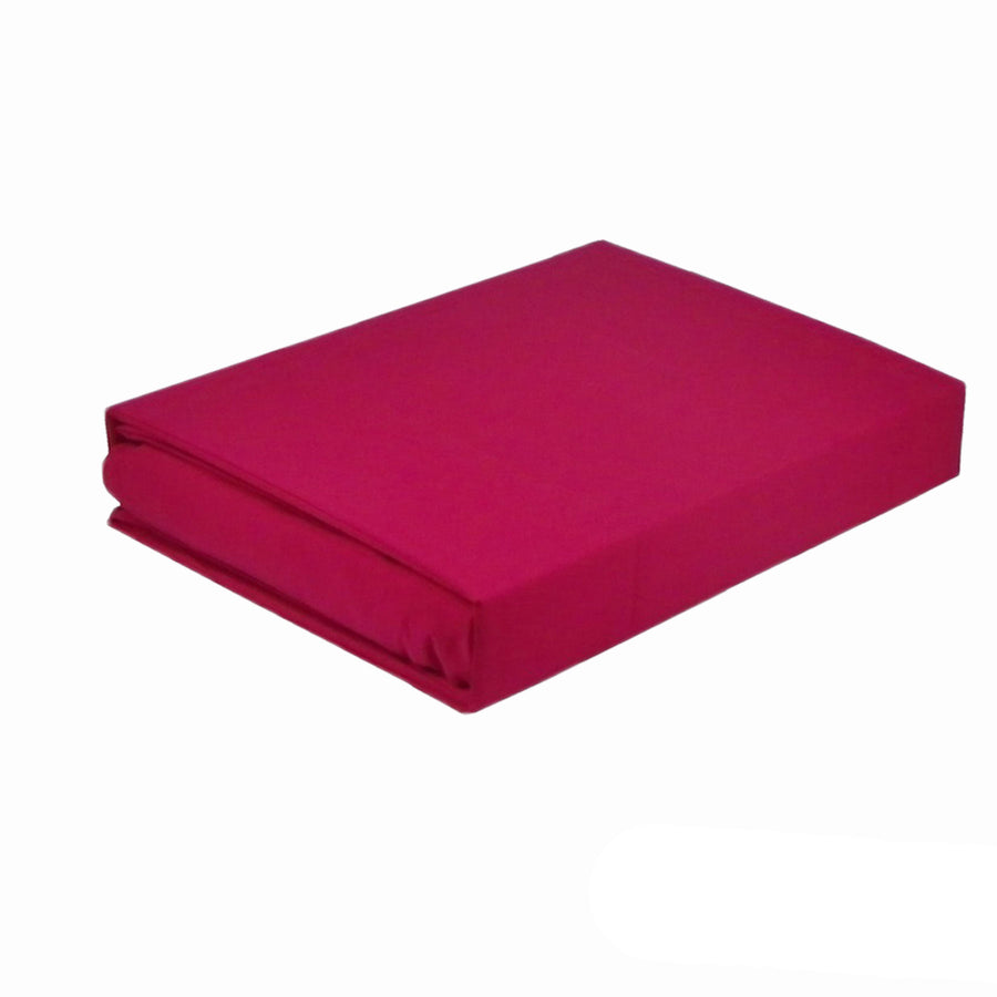 Premium Paris Romance Sheet Set 255TC Cotton Polyester - Hot Pink, King