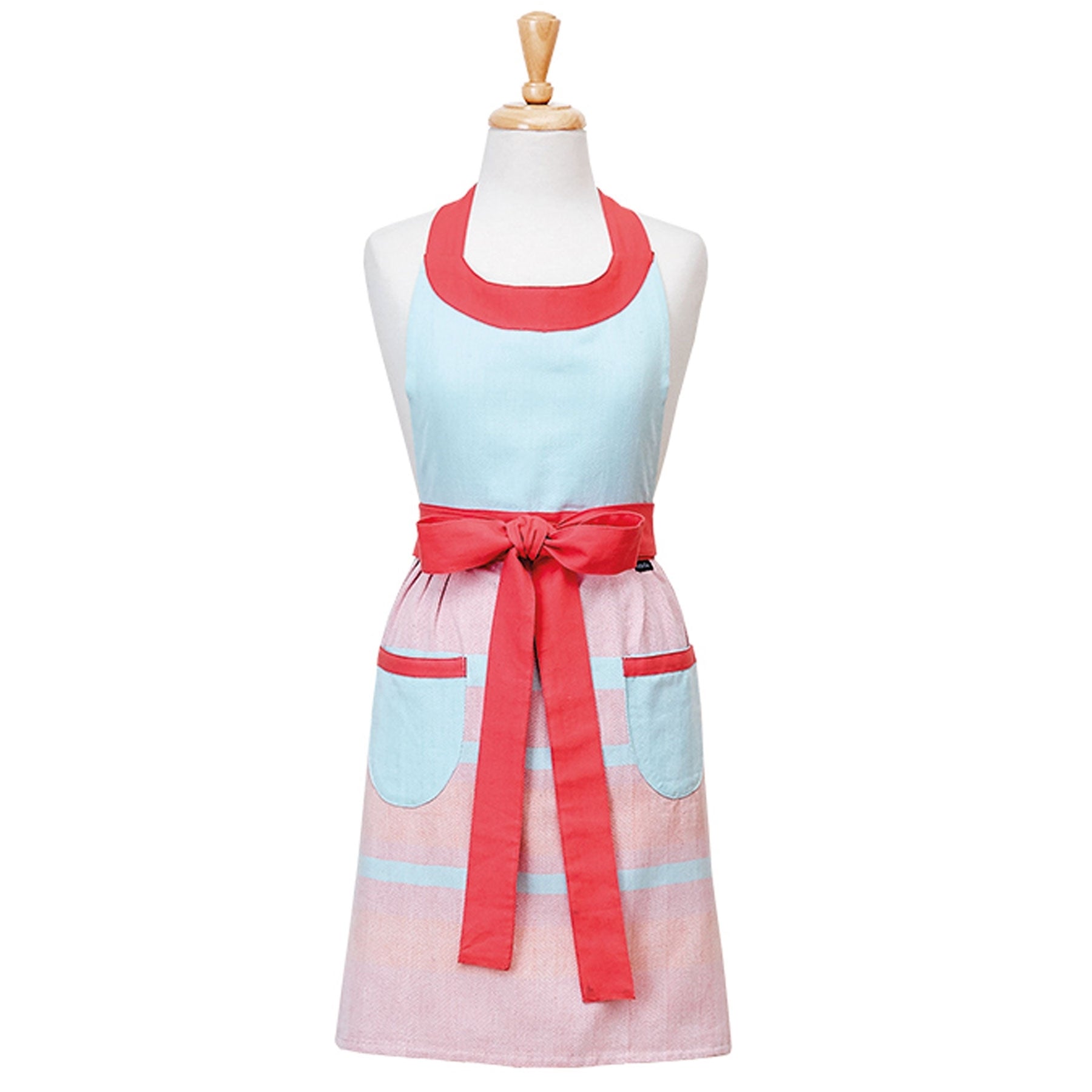 Ladelle Amity Women Kitchen/BBQ Apron 68x82cm - 100% Cotton, AZO Free Dyes - SuperSaverAU - view 1